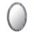 Rufus Oval Mirror - Dark Grey Marble - GlobeWest