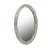 Rufus Oval Mirror - Oat Marble - GlobeWest