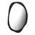 Verona Abstract Mirror - Black - GlobeWest