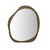 Verona Abstract Mirror - Antique Brass - GlobeWest