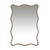 Verona Wave Mirror - Antique Brass - GlobeWest