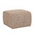 Flux Ottoman - Sand Speckle - GlobeWest