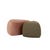 Pebble Ottoman Large - Syrup Velvet - GlobeWest