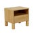 Artie Open Bedside - Natural Ash - GlobeWest