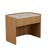 Elsie Bedside - Matt White Marble - Natural Ash - GlobeWest