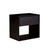 Ethnicraft Nordic Tall Bedside - Black Oak - GlobeWest