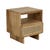 Freya Woven Bedside - Natural Teak - GlobeWest