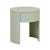 Oberon Crescent Bedside - Sage - GlobeWest
