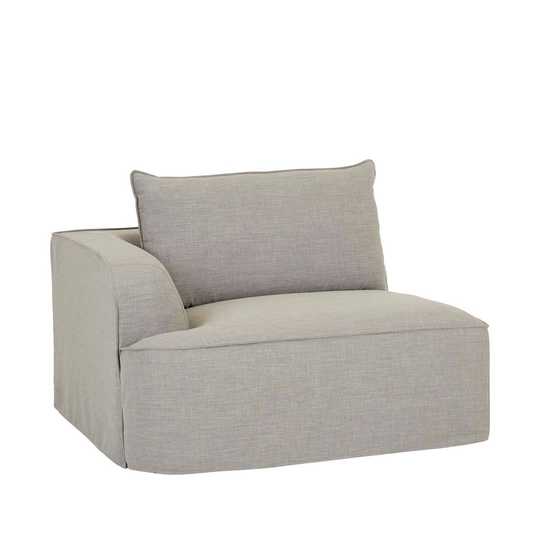 Airlie Slouch 1 Seater Left Arm Sofa - GlobeWest