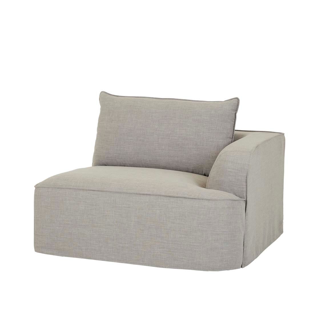 Airlie Slouch 1 Seater Right Arm Sofa - GlobeWest