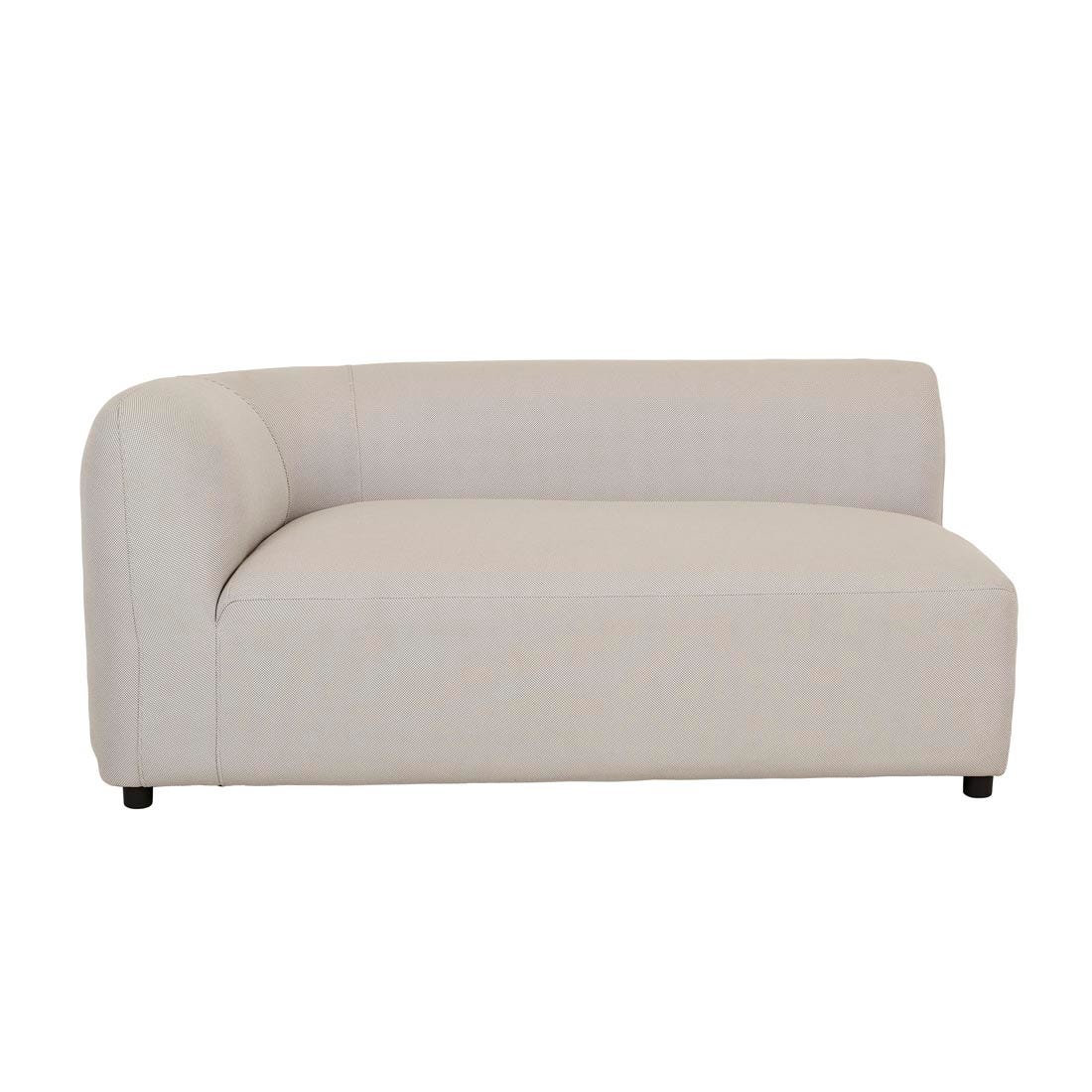Aruba Curve 2 Seater Left Arm Sofa - GlobeWest
