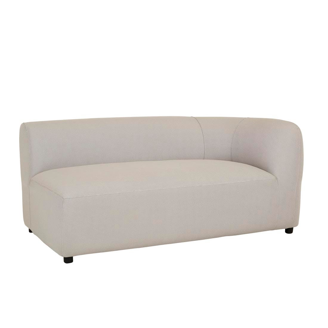 Aruba Curve 2 Seater Right Arm Sofa - GlobeWest