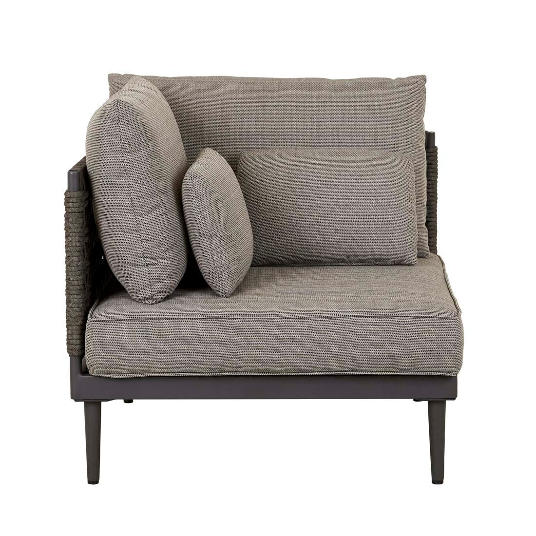 Cabana Weave Corner Sofa - GlobeWest