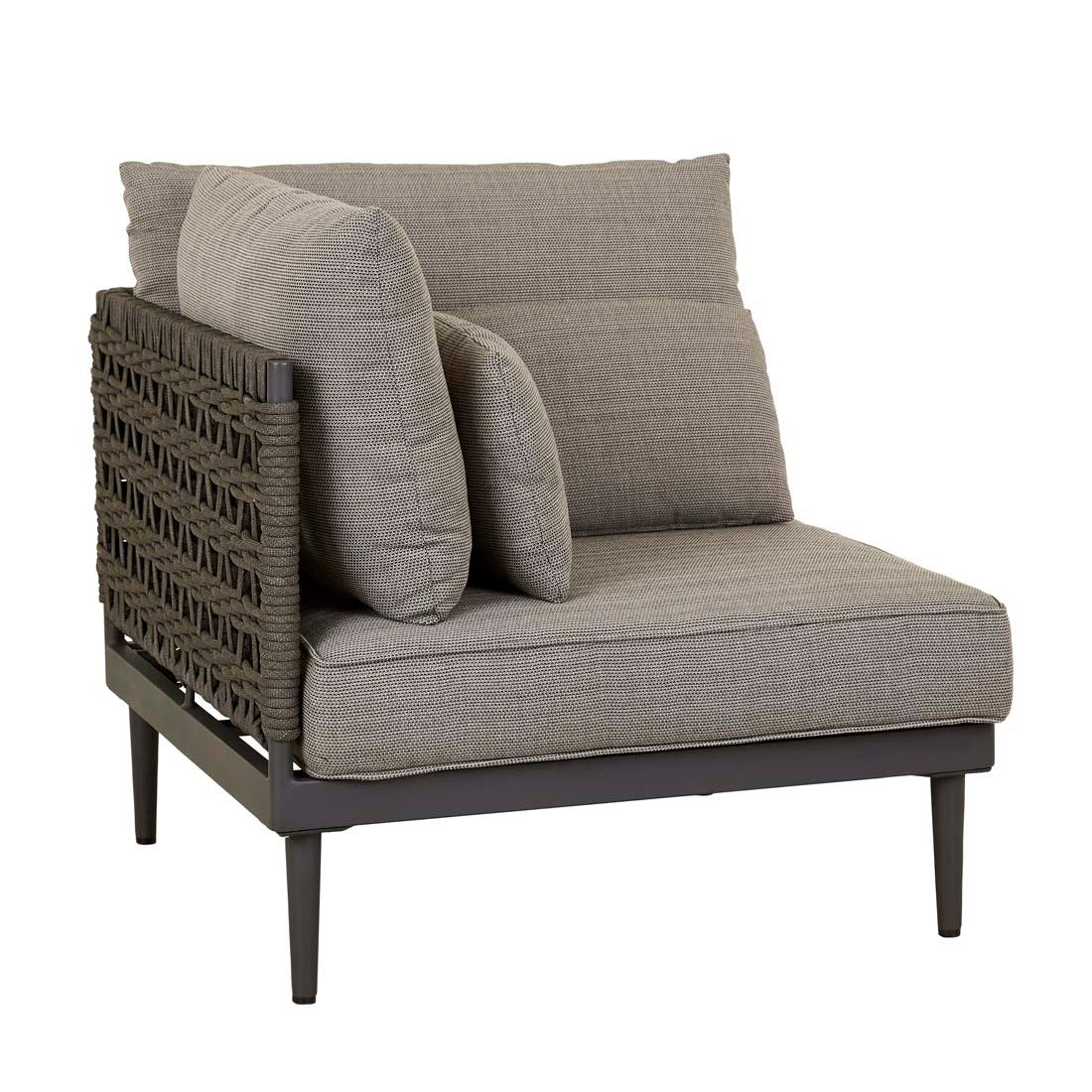 Cabana Weave Corner Sofa - GlobeWest
