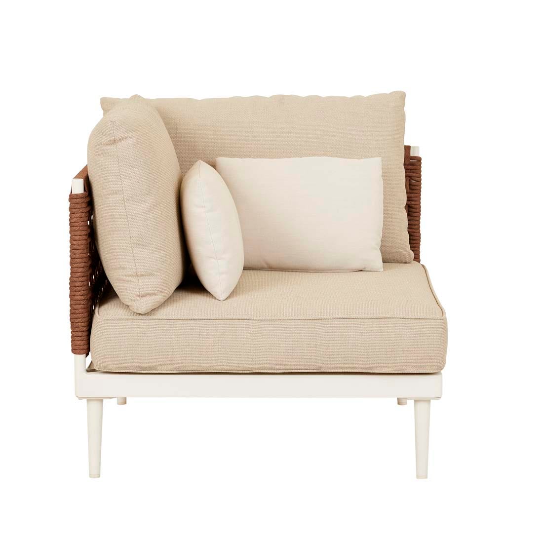 Cabana Weave Corner Sofa - GlobeWest