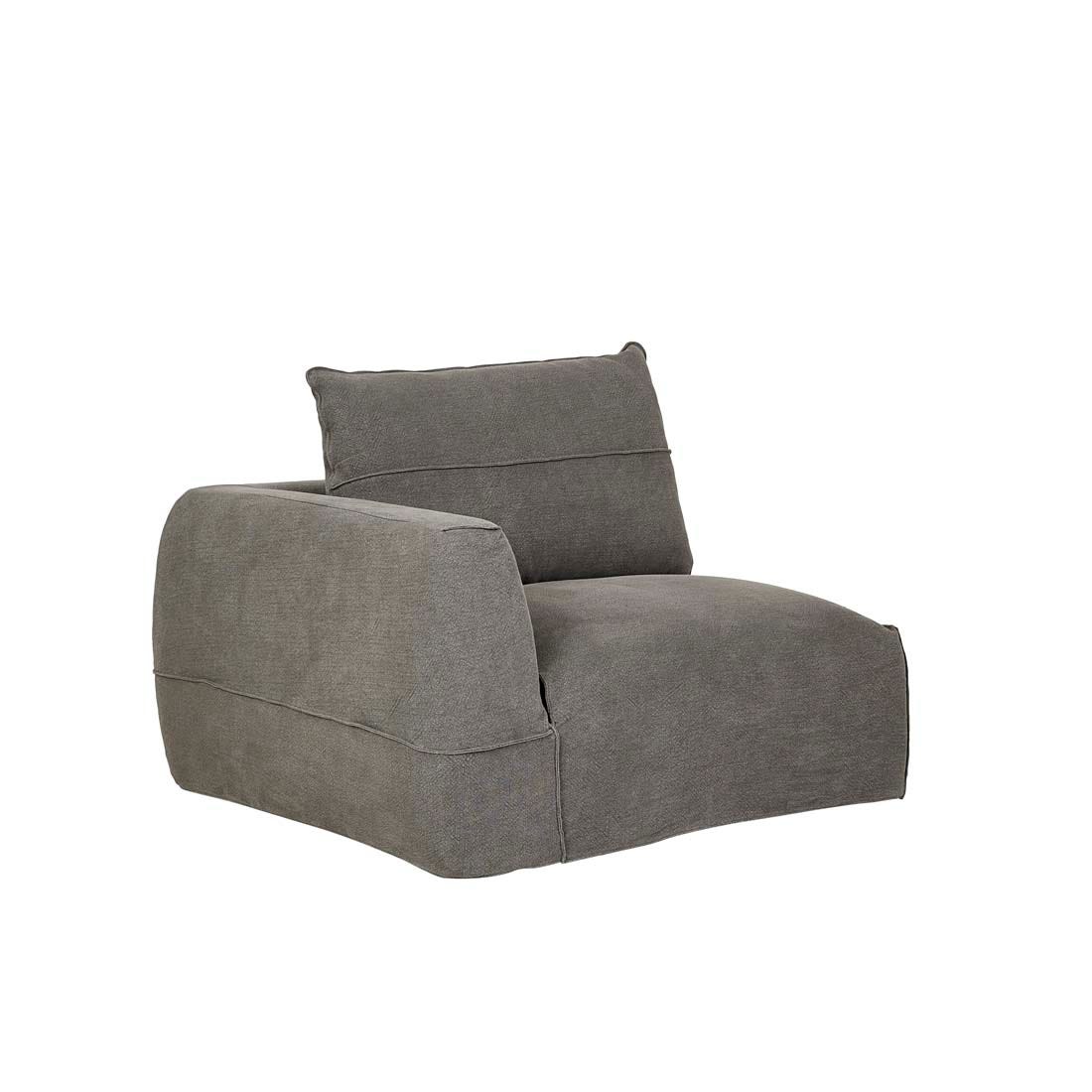 Cove Seamed 1 Seater Left Arm - GlobeWest