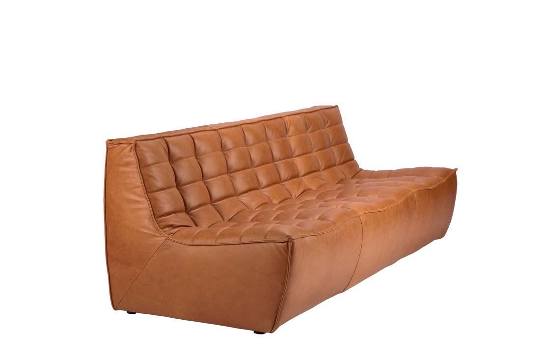 Ethnicraft Slouch 3 Seater Sofa - GlobeWest
