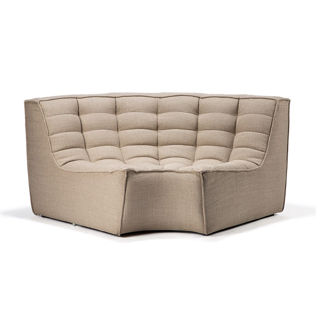 Ethnicraft Slouch Round Corner Sofa - GlobeWest