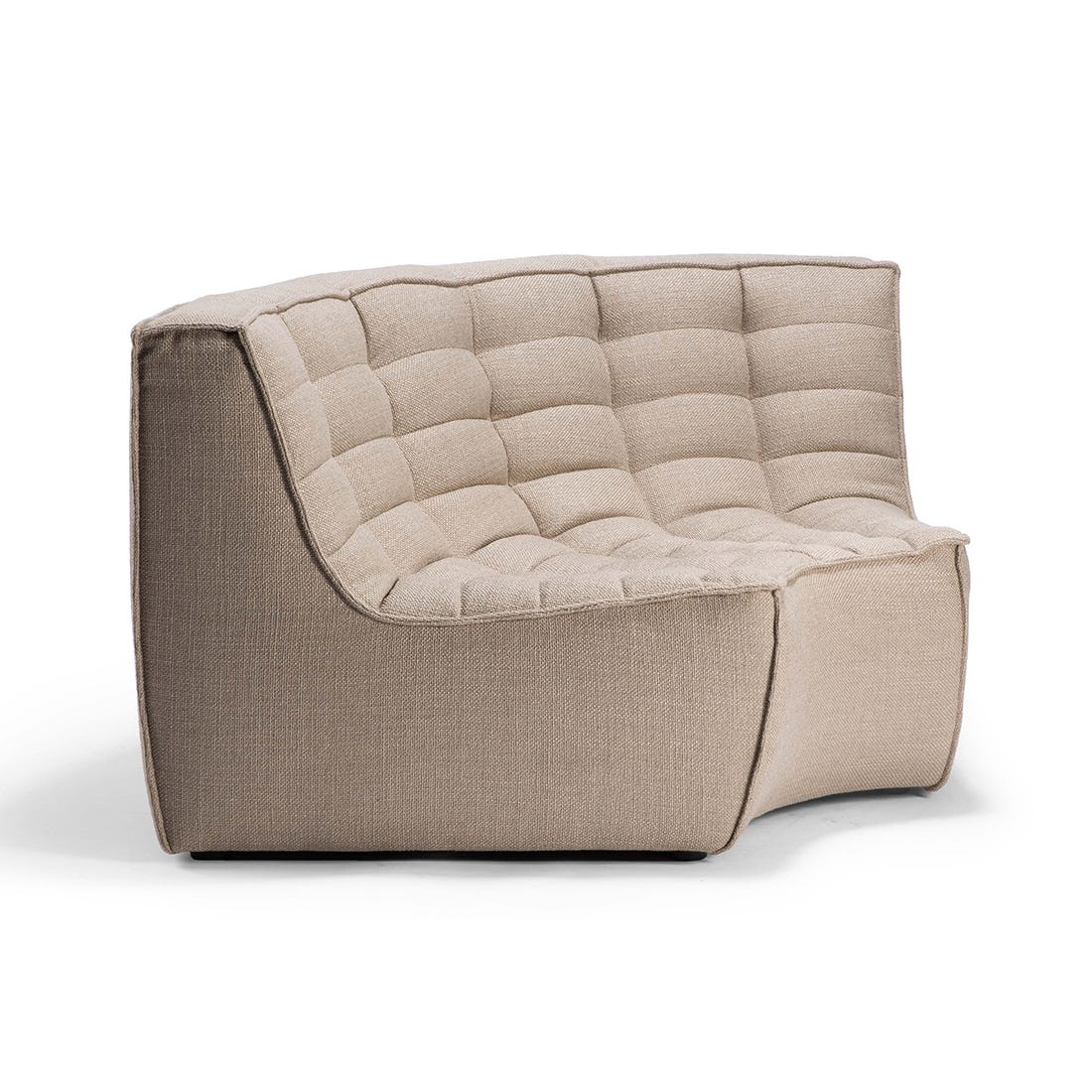 Ethnicraft Slouch Round Corner Sofa - GlobeWest