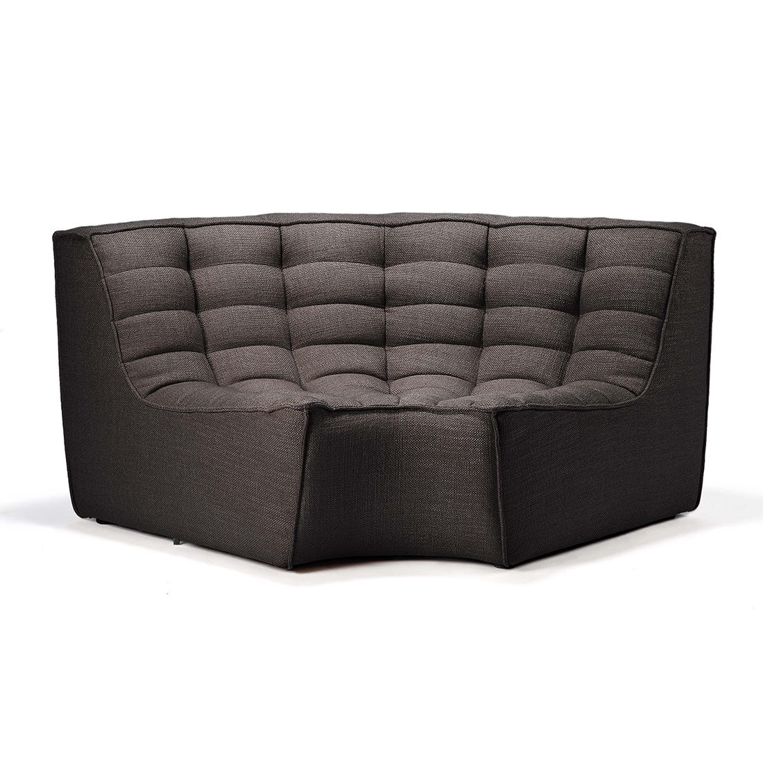 Ethnicraft Slouch Round Corner Sofa - GlobeWest