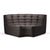 Ethnicraft Slouch Round Corner Sofa - GlobeWest