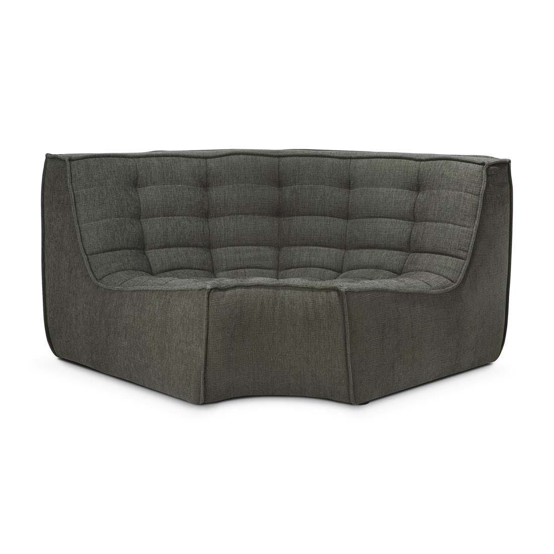 Ethnicraft Slouch Round Corner Sofa - GlobeWest
