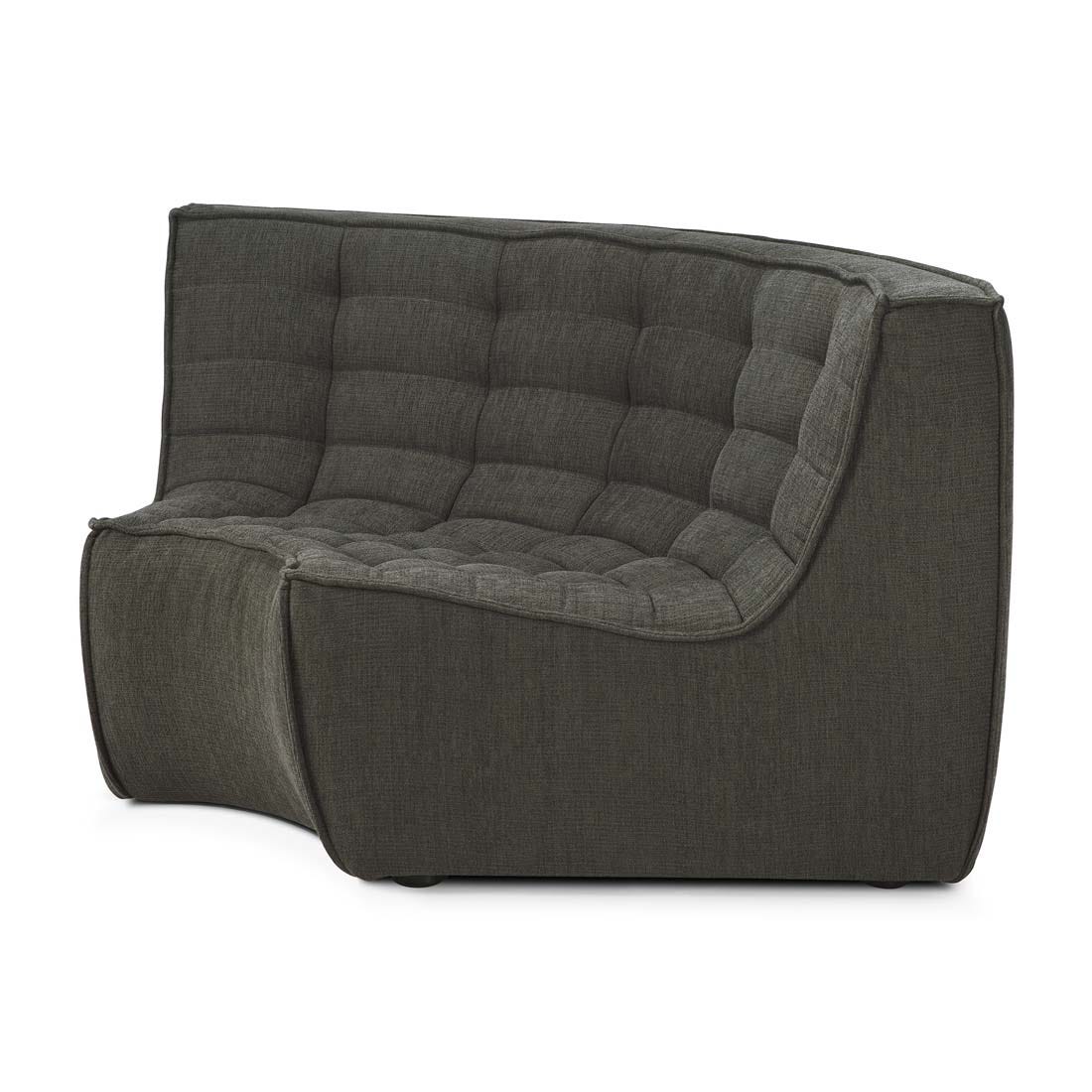 Ethnicraft Slouch Round Corner Sofa - GlobeWest