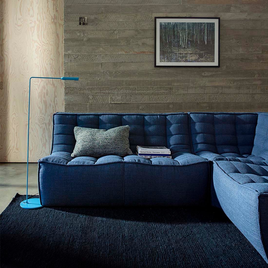 Ethnicraft Slouch Ottoman - GlobeWest