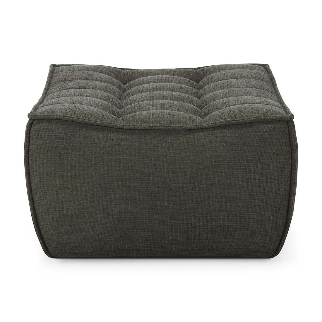 Ethnicraft Slouch Ottoman - GlobeWest