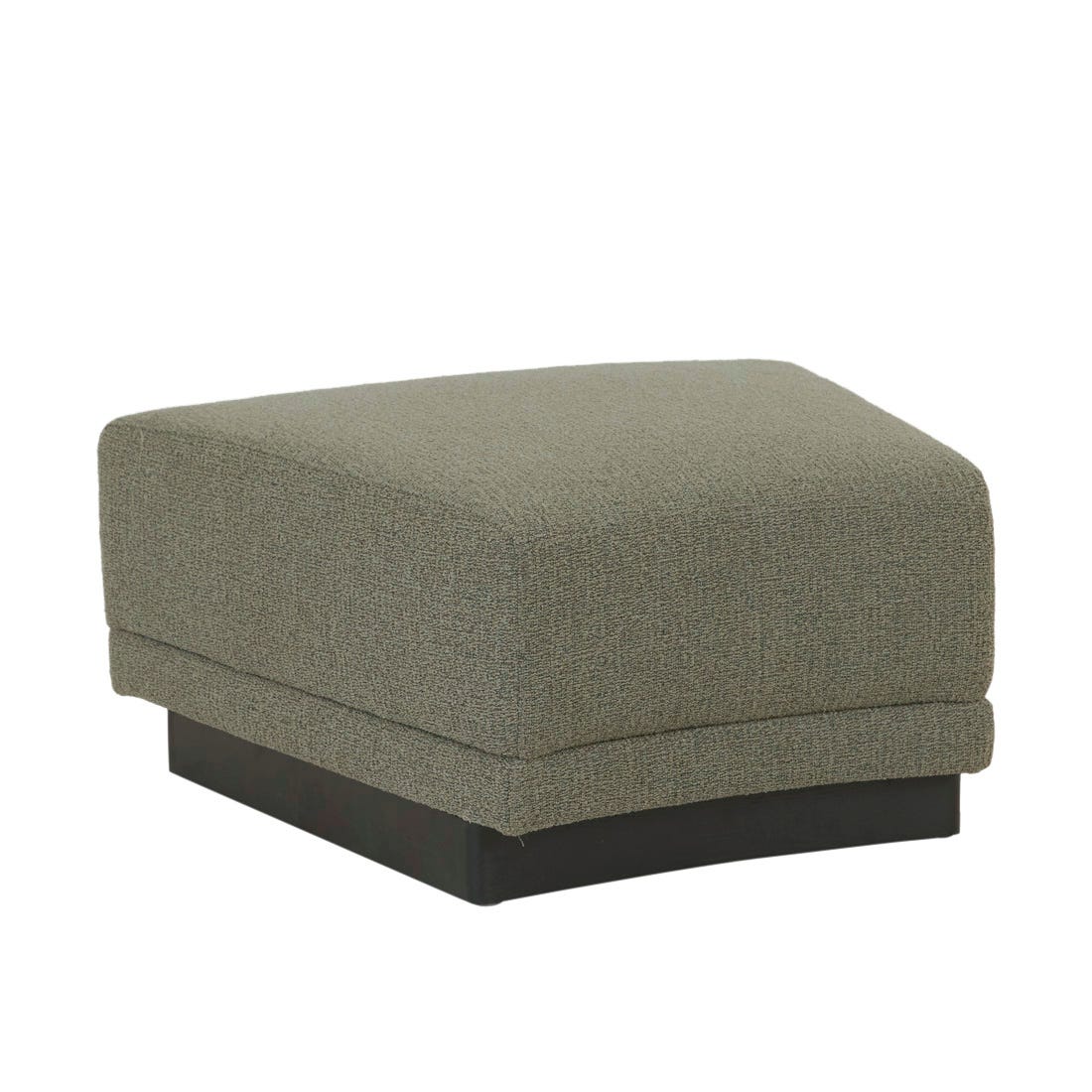 Felix Orbit Wedge Ottoman - GlobeWest