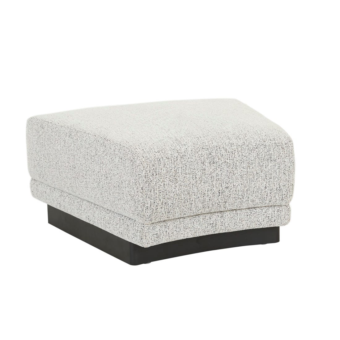 Felix Orbit Wedge Ottoman - GlobeWest
