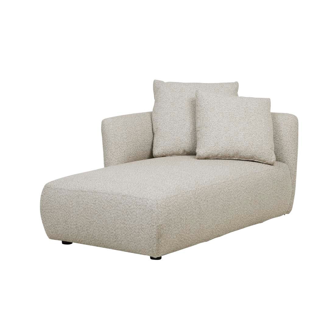 Felix Pebble Left Chaise - GlobeWest