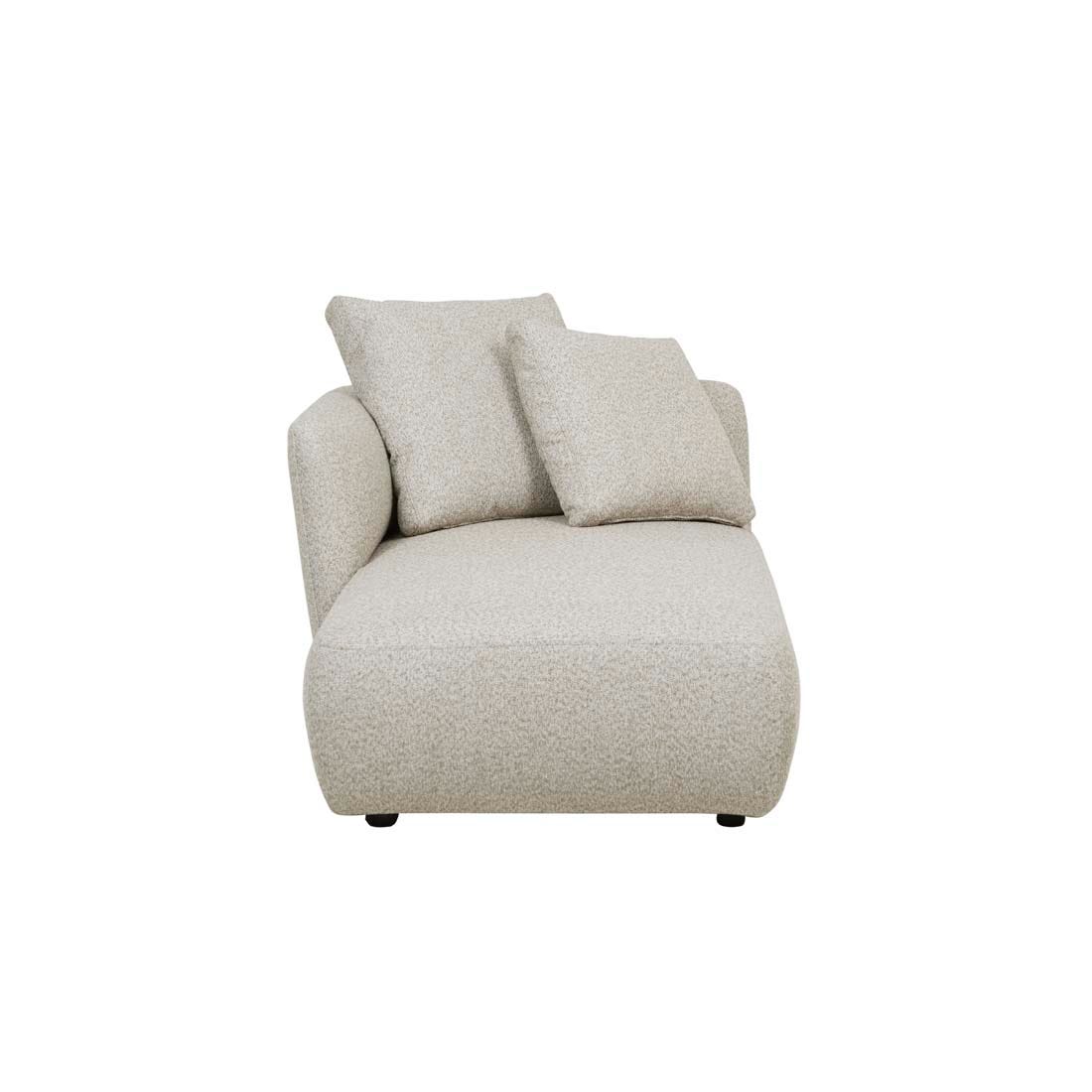 Felix Pebble Left Chaise - GlobeWest