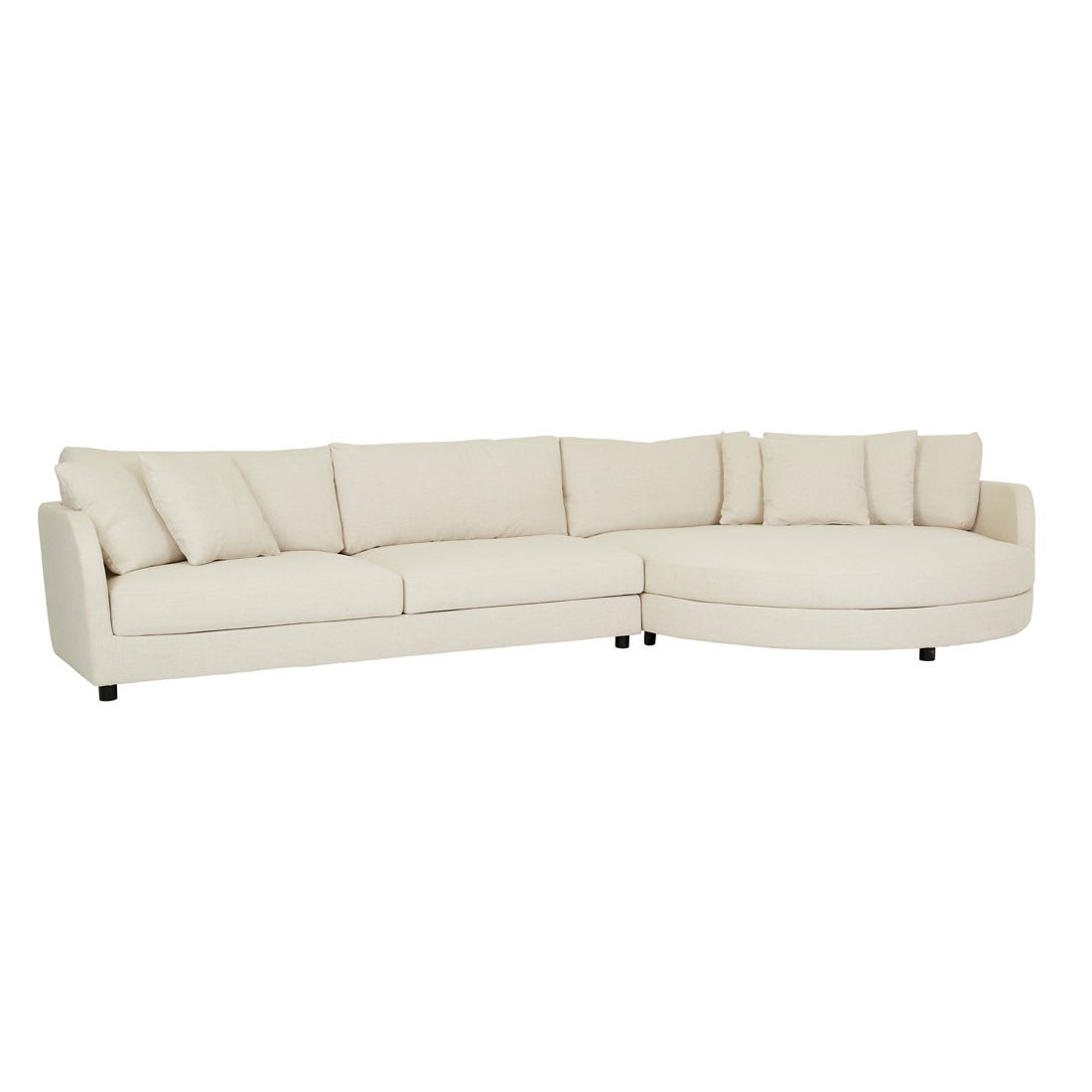 Hugo Tonda Right Chaise Set - GlobeWest