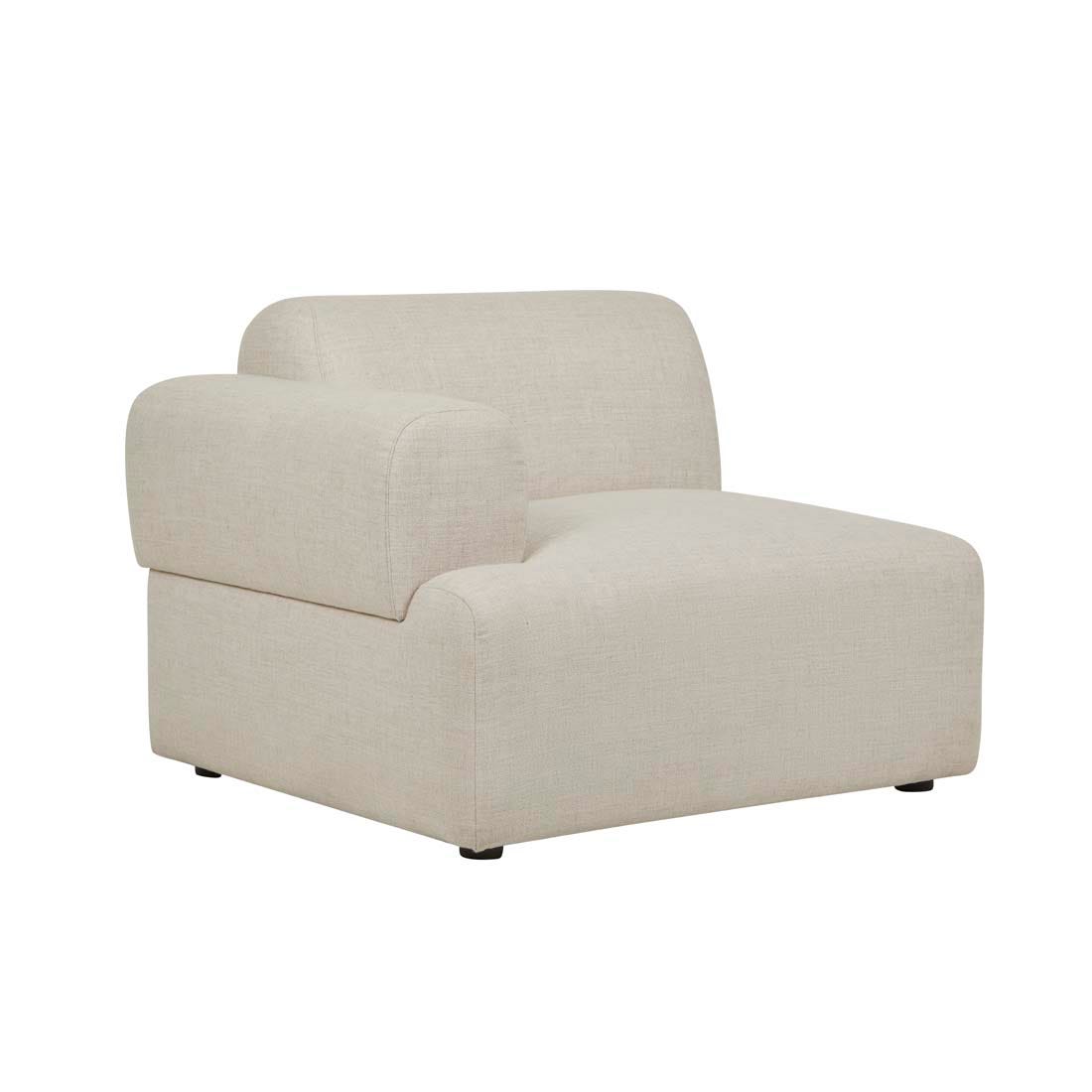 Juno Boulder 1 Seater Left Arm Sofa - GlobeWest