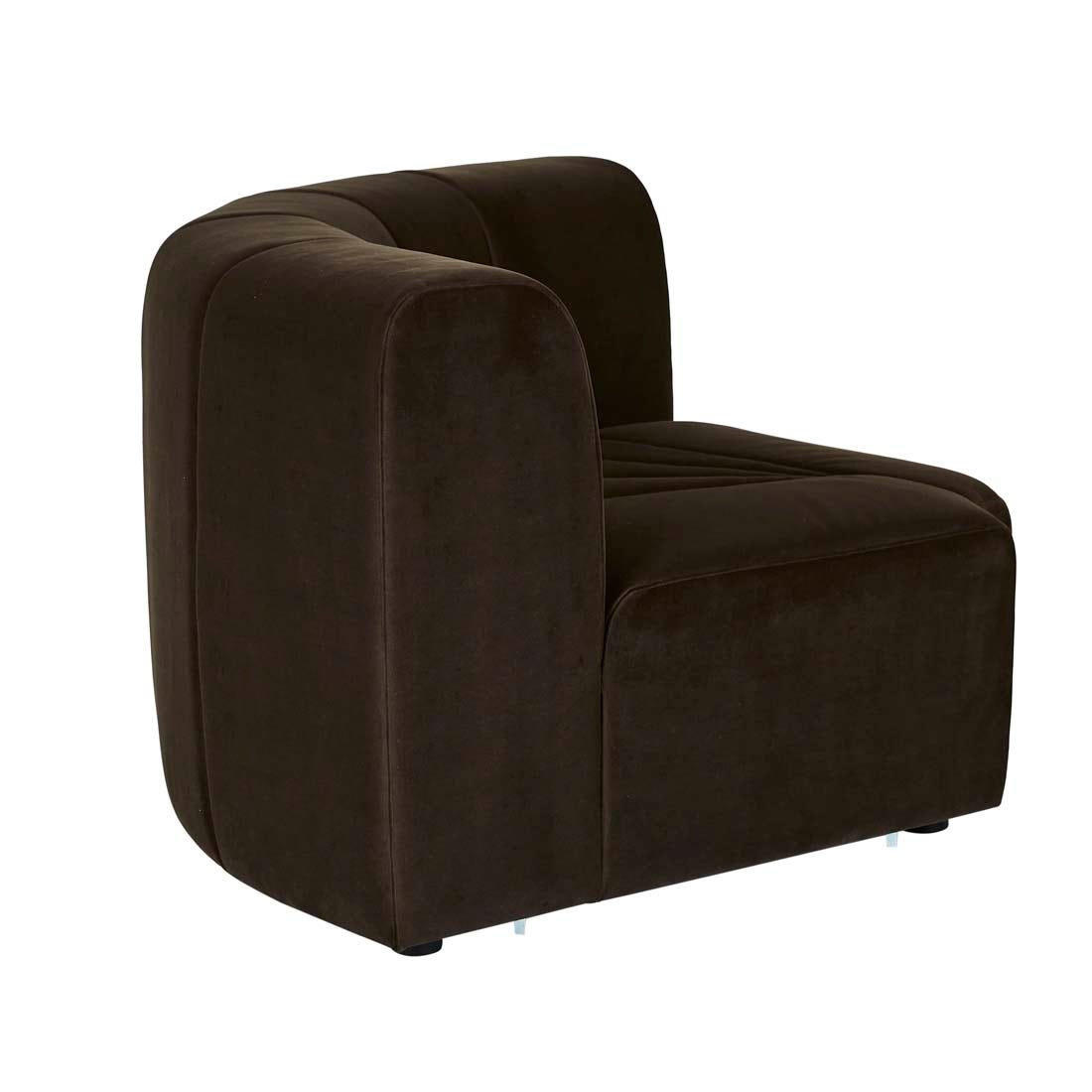 Juno Channel Round Corner Sofa - GlobeWest