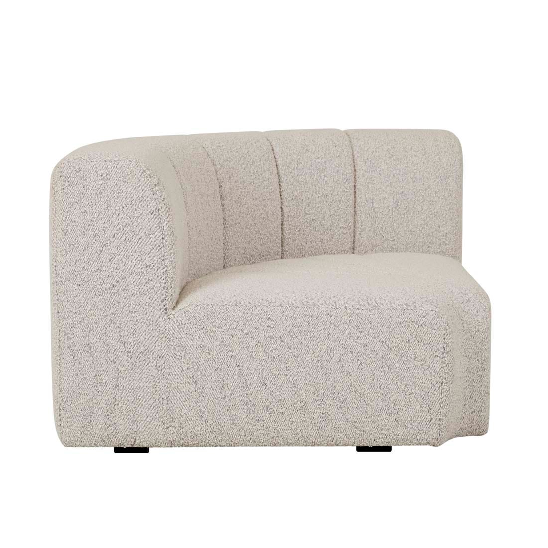 Juno Channel Round Corner Sofa - GlobeWest
