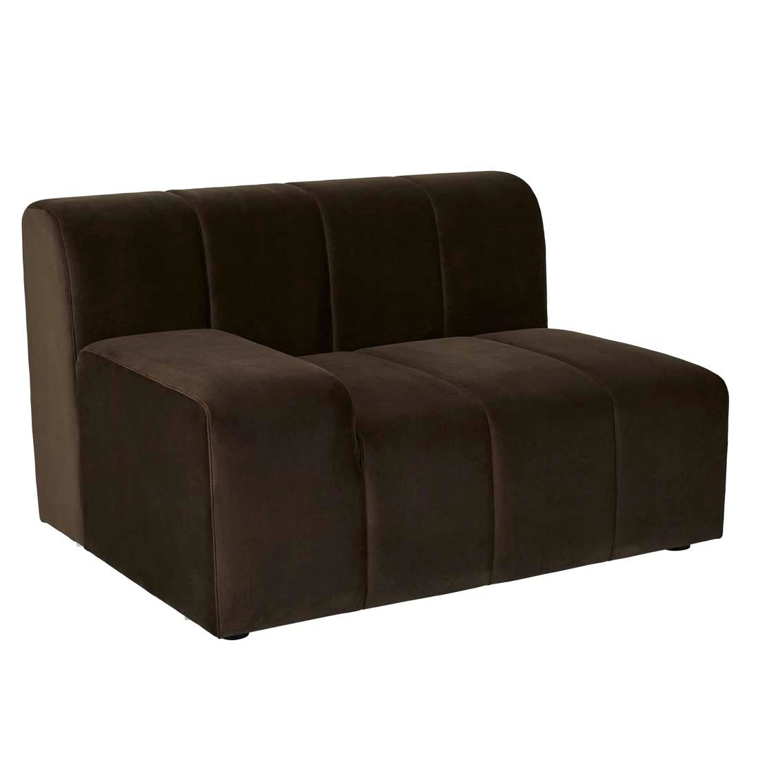 Juno Channel 1 Seater Left Arm Sofa - GlobeWest