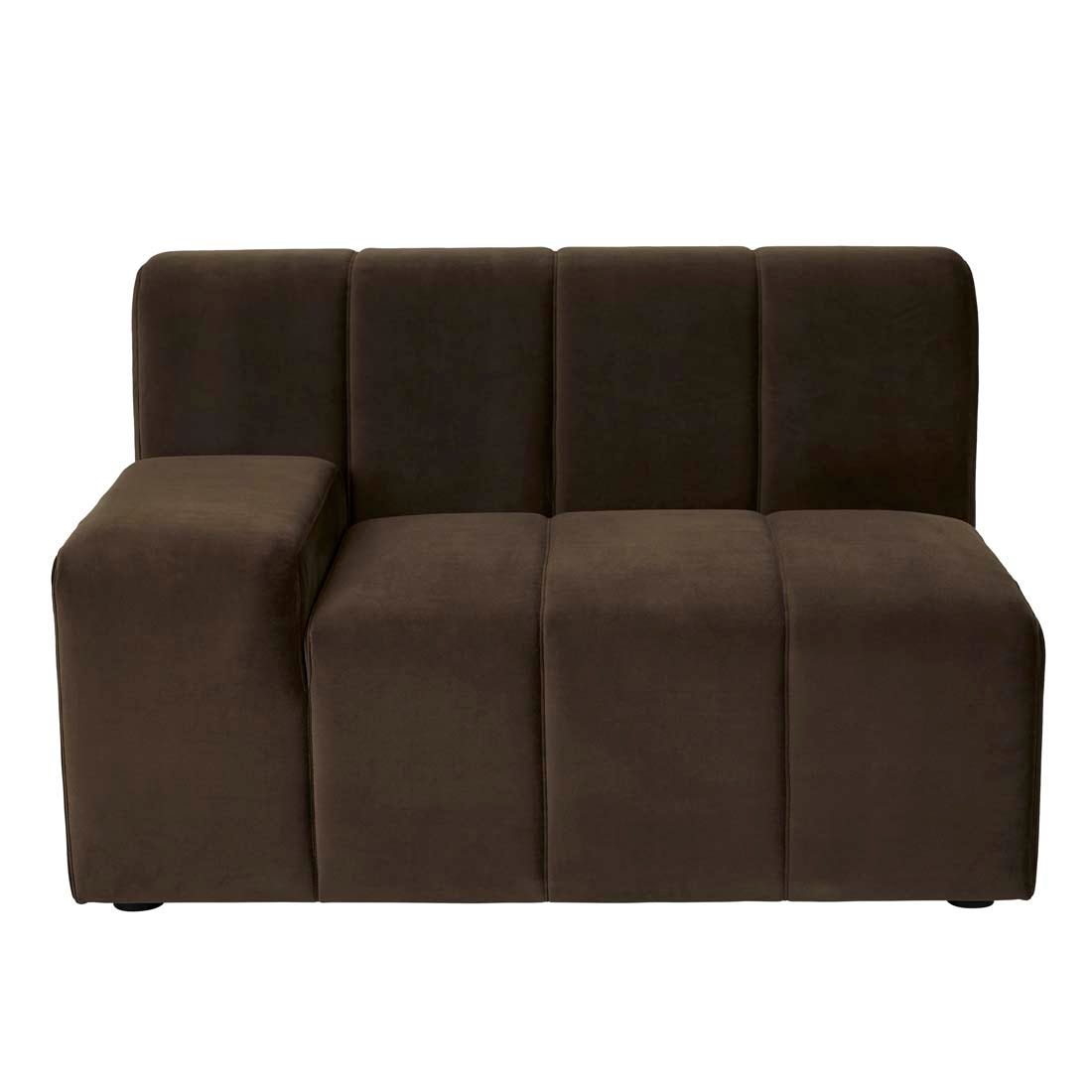 Juno Channel 1 Seater Left Arm Sofa - GlobeWest