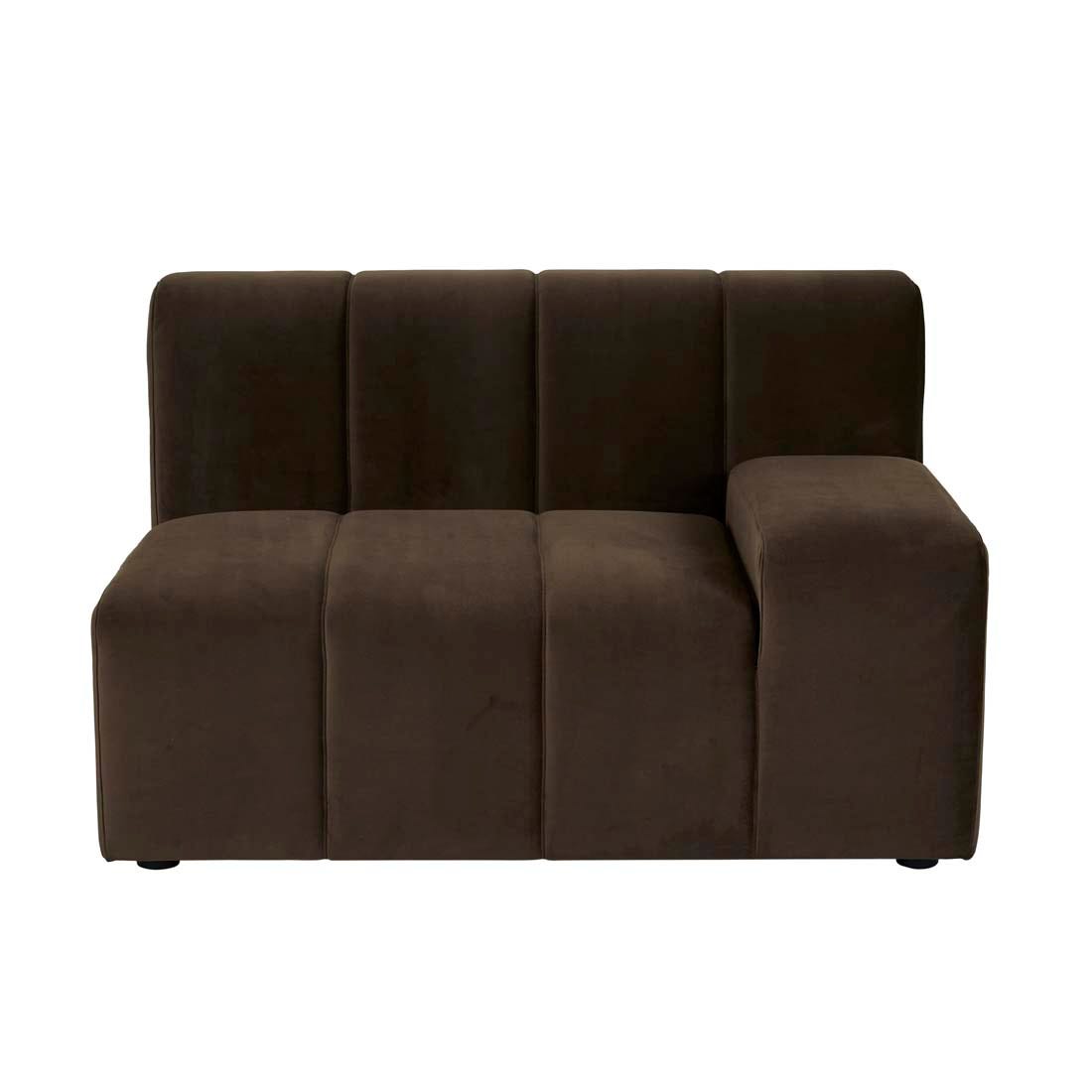 Juno Channel 1 Seater Right Arm Sofa - GlobeWest