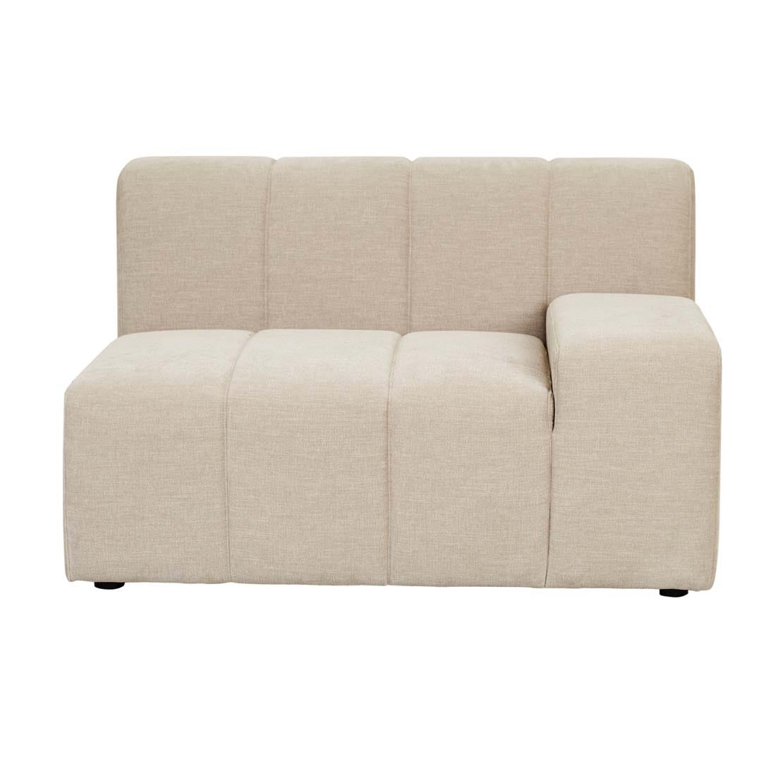 Juno Channel 1 Seater Right Arm Sofa - GlobeWest