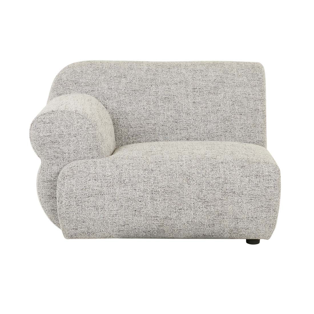 Juno Cloud 1 Seater Left Arm Sofa - GlobeWest