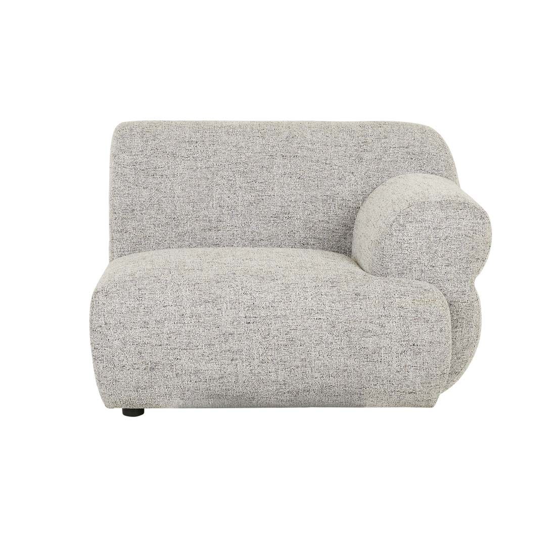 Juno Cloud 1 Seater Right Arm Sofa - GlobeWest