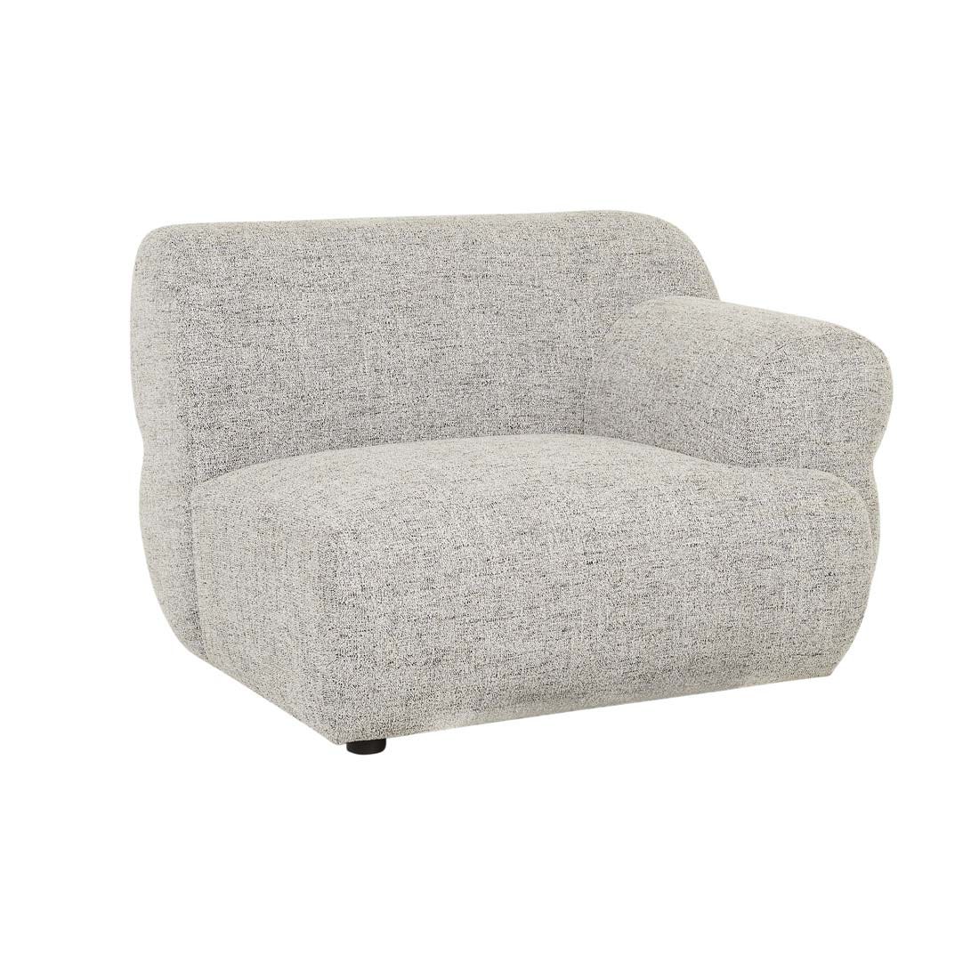 Juno Cloud 1 Seater Right Arm Sofa - GlobeWest