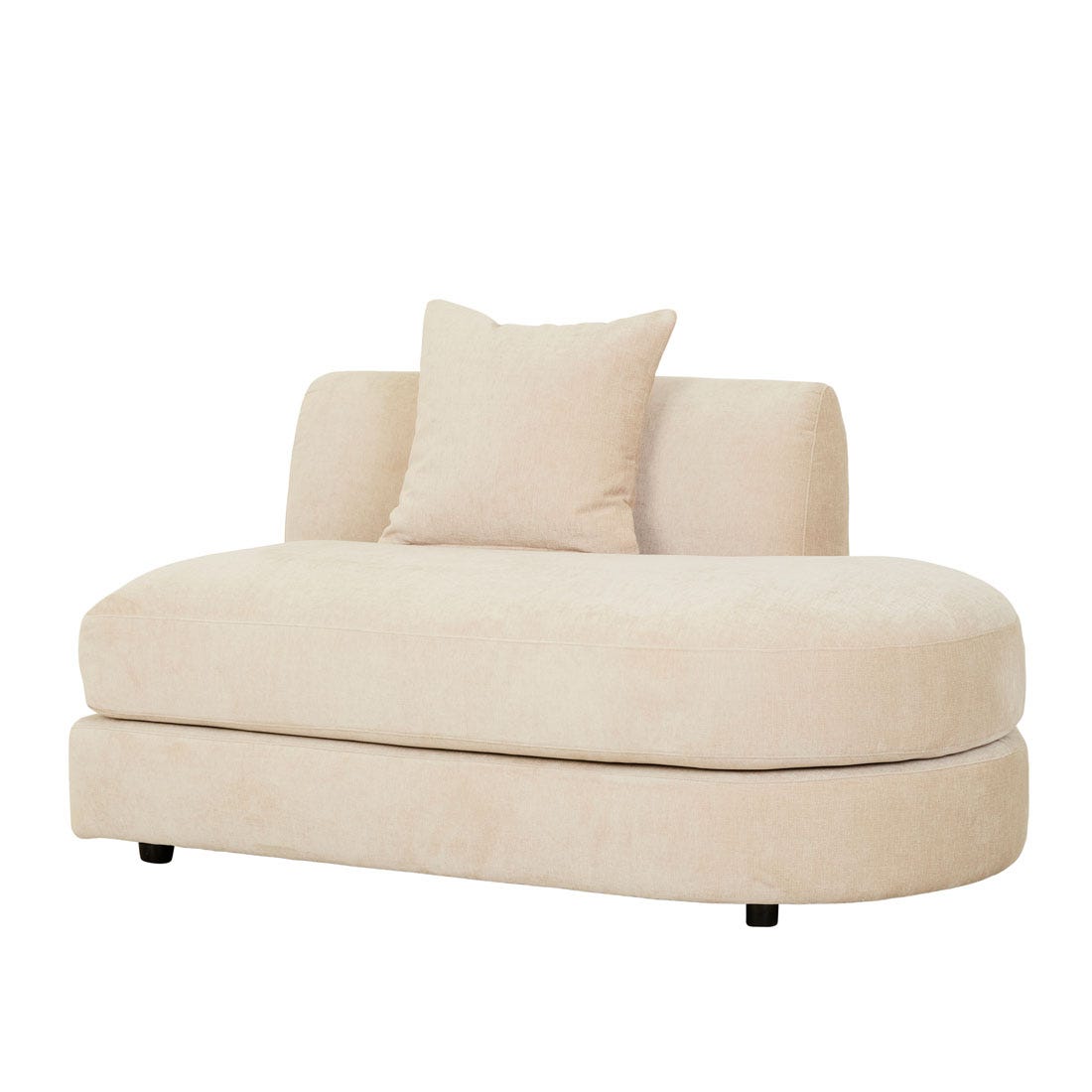 Madrid Curve Right Chaise Sofa - GlobeWest