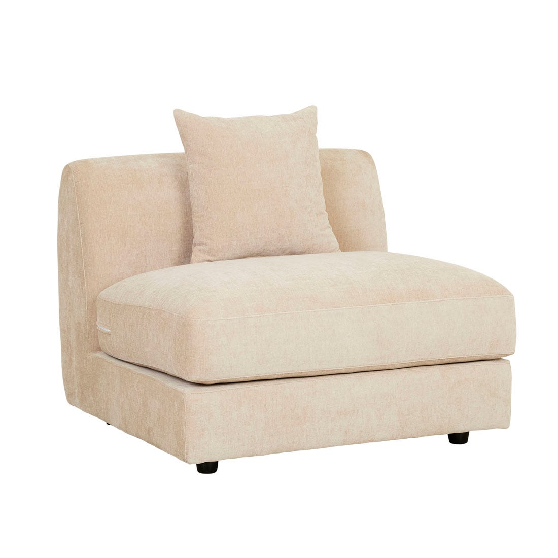 Madrid Curve 1 Seater Centre Sofa - GlobeWest
