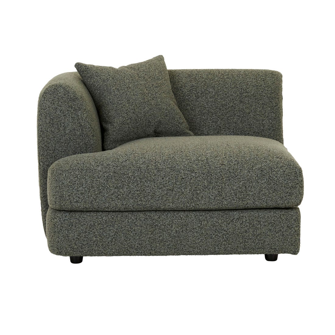 Madrid Curve 1 Seater Left Arm Sofa - GlobeWest