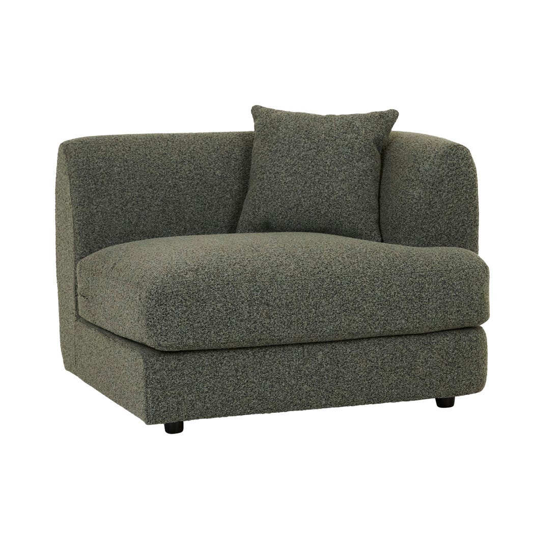 Madrid Curve 1 Seater Right Arm Sofa - GlobeWest