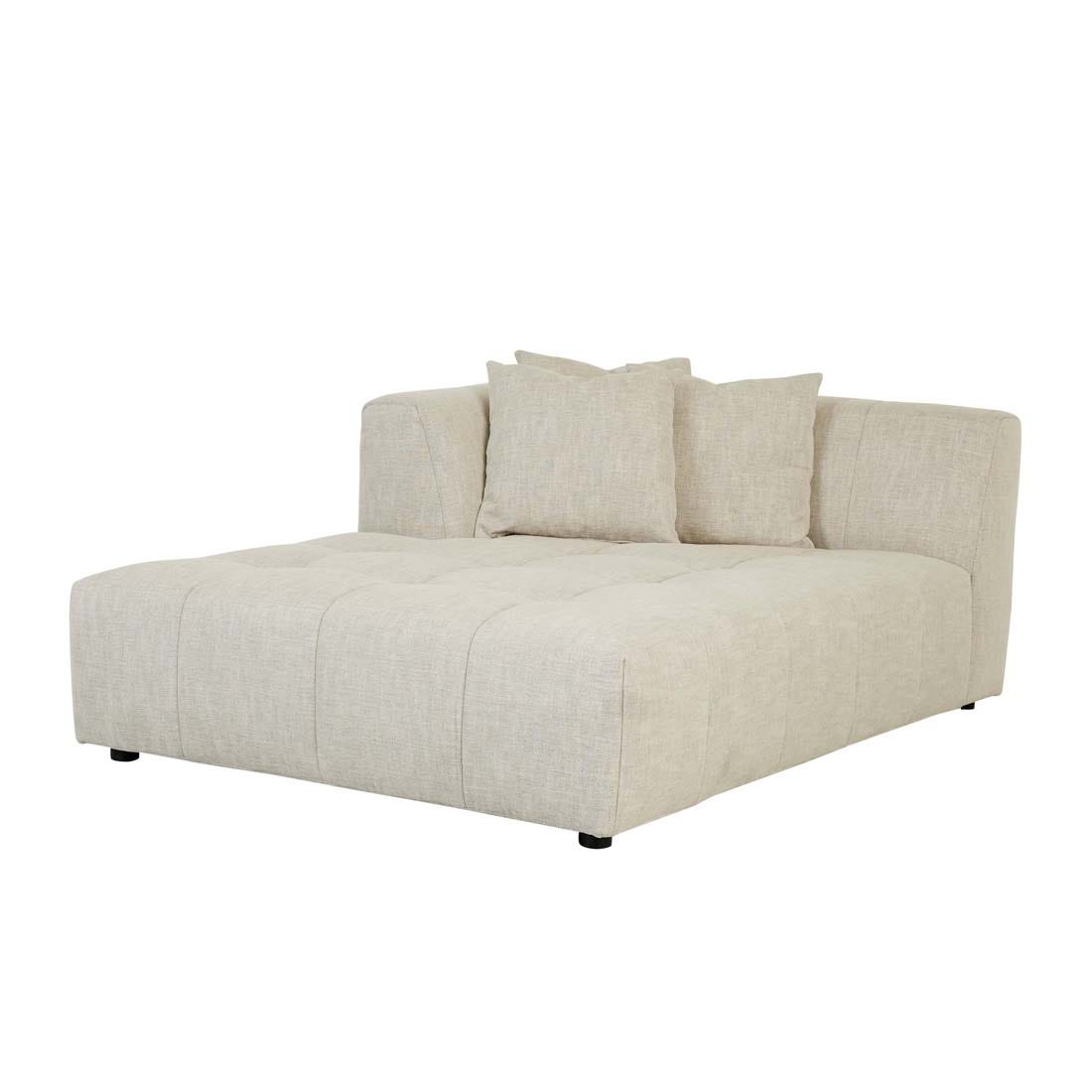 Sidney Slouch Left Chaise Sofa - GlobeWest