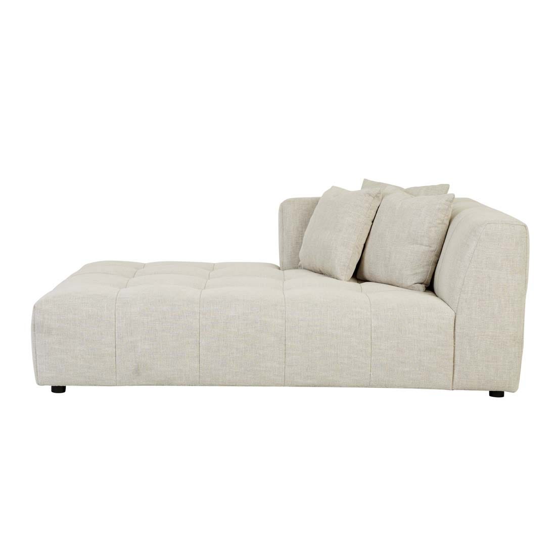 Sidney Slouch Left Chaise Sofa - GlobeWest